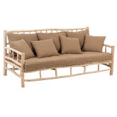 Sofa for 3 people "Teak Brown"
